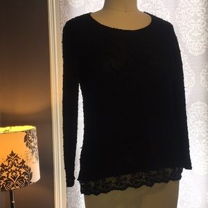 Lace Bottom Shirt
